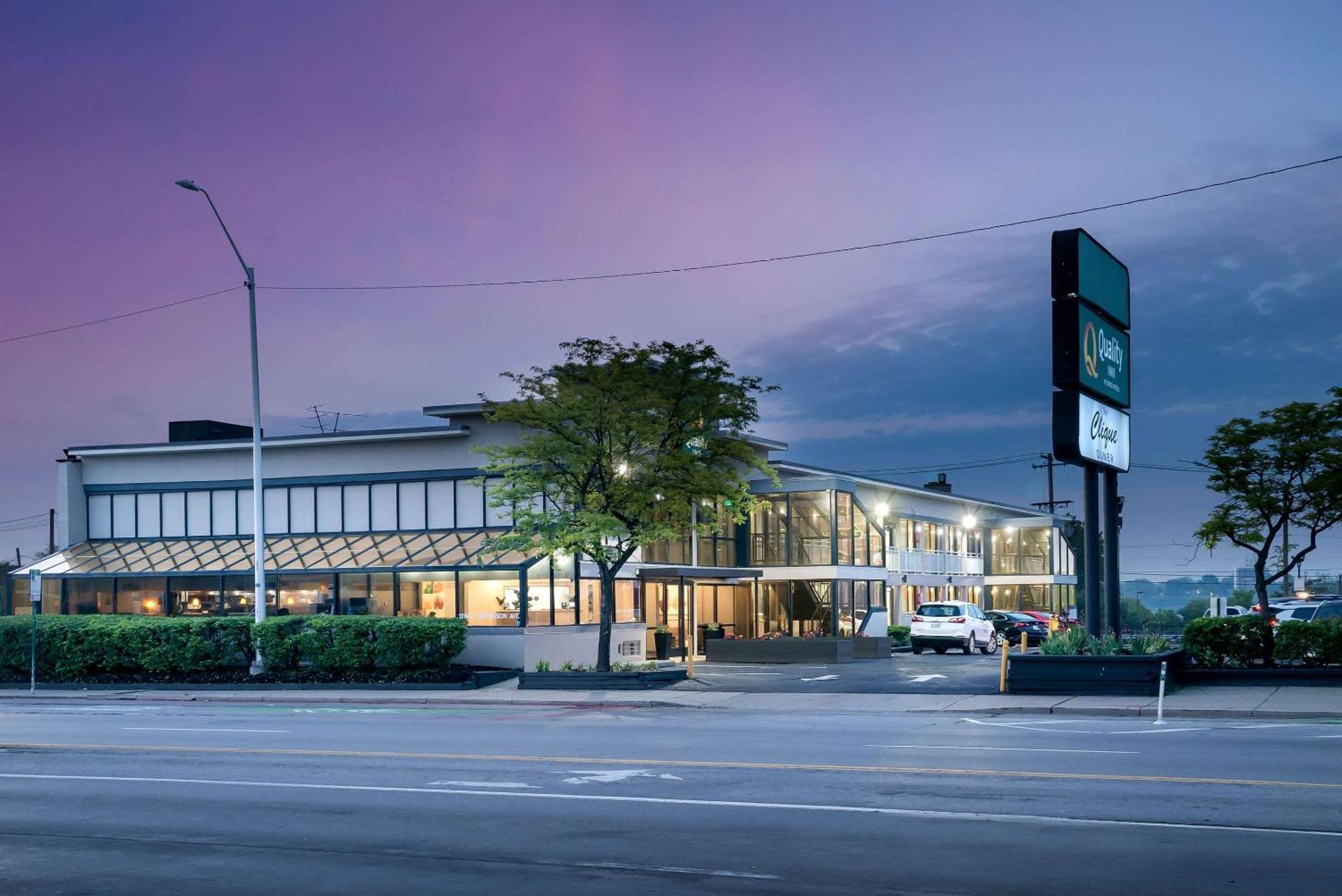 Quality Inn Detroit Downtown ภายนอก รูปภาพ